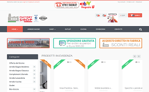 Visita lo shopping online di Factory shop