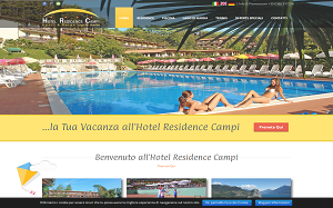 Il sito online di Residence Campi