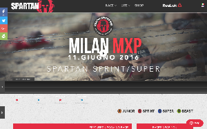 Il sito online di Spartan Race