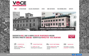 Il sito online di VOCE Milano