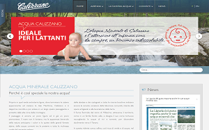 Il sito online di Calizzano Acqua Minerale