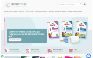 Il sito online di Benestore