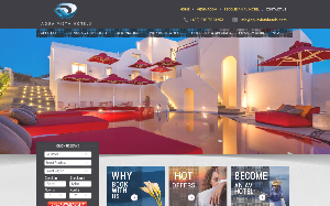 Il sito online di Aqua Vista Hotels