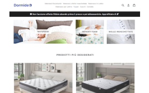 Visita lo shopping online di Dormideo