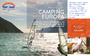 Il sito online di Camping Europa Torbole