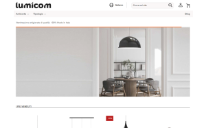 Visita lo shopping online di Lumicom