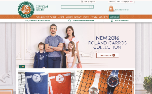 Visita lo shopping online di Roland Garros store