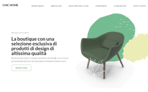 Il sito online di Chic Home