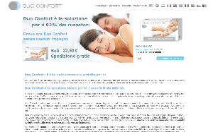 Il sito online di Duo Confort