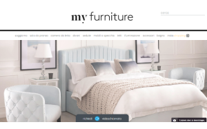 Il sito online di My Furniture