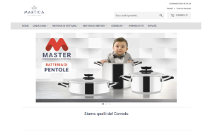 Il sito online di Martica Corredo Casa