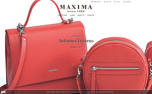 Il sito online di Maxima Bags Milano