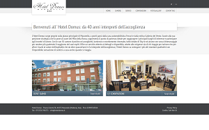 Il sito online di Hotel Domus Maranello