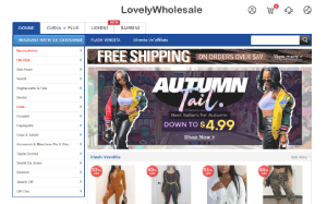 Visita lo shopping online di LovelyWholesale