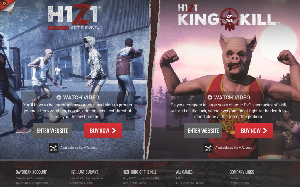 Il sito online di H1Z1