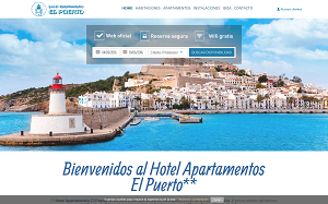 Il sito online di Ibiza El Puerto