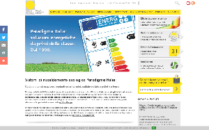 Il sito online di Paradigma Italia
