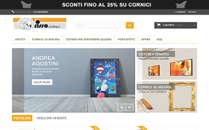 Visita lo shopping online di RISSO cornici