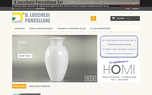 Visita lo shopping online di Lucchesi Porcellane