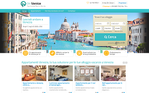 Il sito online di Oh Venezia