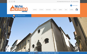 Il sito online di Ostello Santa Monaca