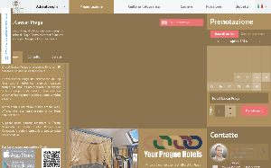 Il sito online di Hotel Caesar Praga