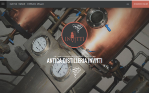 Il sito online di Distilleria Invitti