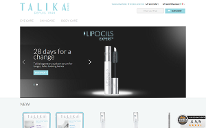 Visita lo shopping online di Talika