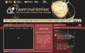 Il sito online di Taormina Film Fest