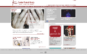 Il sito online di Teatro Koreja