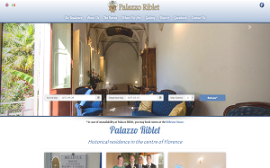 Il sito online di palazzo Riblet