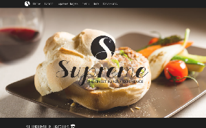 Il sito online di Supreme Burger