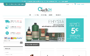 Visita lo shopping online di Capelli 24