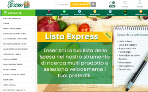 Il sito online di FrescoMarket