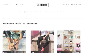 Visita lo shopping online di Glamorous Rome