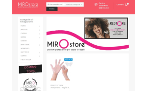 Visita lo shopping online di MIROstore