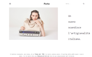 Visita lo shopping online di Parise Official