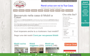 Il sito online di Mobili a Colori