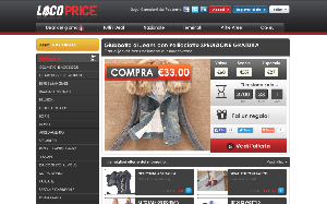 Il sito online di LocoPrice