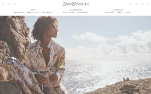 Visita lo shopping online di Zimmermann wear