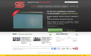 Il sito online di Spagnoli Serrande