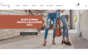 Visita lo shopping online di Fenzy