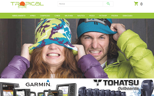 Il sito online di Tropical Store