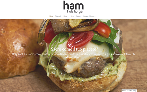 Il sito online di Ham Holy Burger