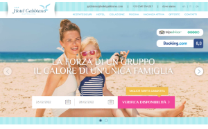 Il sito online di Hotel Gabbiano Cattolica