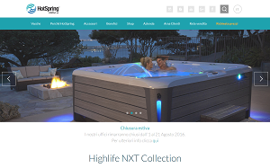 Il sito online di HotSpring