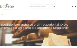 Il sito online di La Bottega Shop