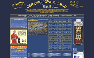 Il sito online di Ceramic Power Liquid