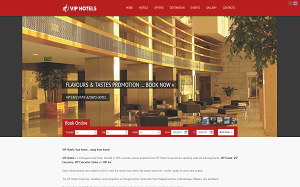 Il sito online di Vip Hotels Lisbona