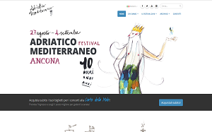 Il sito online di Adriatico Mediterraneo Festival